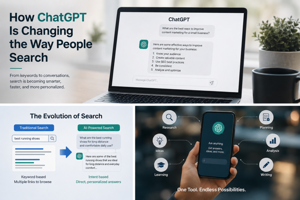 how chatgpt is changing the way people search